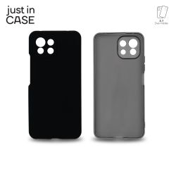 2u1 Extra case MIX paket CRNI za Mi11 Lite 5G