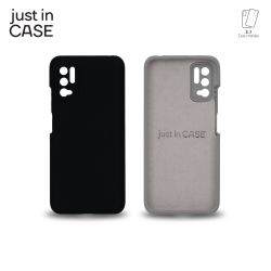 2u1 Extra case MIX PLUS paket CRNI za Redmi Note 10 5G