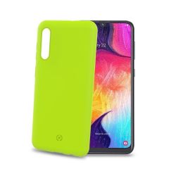 CELLY TPU futrola SHOCK za Galaxy A50 u ŽUTOJ boji