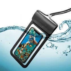 CELLY Vodootporna futrola za mobilne telefone SPLASHBAG19 u CRNOJ boji