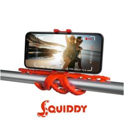 CELLY držač i stalak SQUIDDY za mobilne telefone u CRVENOJ boji