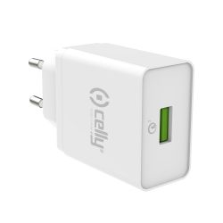 CELLY ProPower 30W Qualcom 3.0 kućni punjač u BELOJ boji