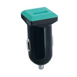 WIKO Auto punjač u CRNO/TIRKIZNOJ boji
